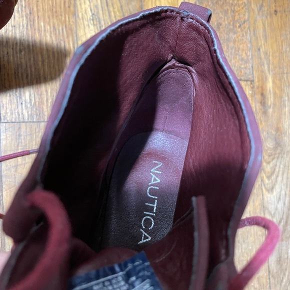 Nautica Wedges Burgundy size 7 - Picture 12 of 16